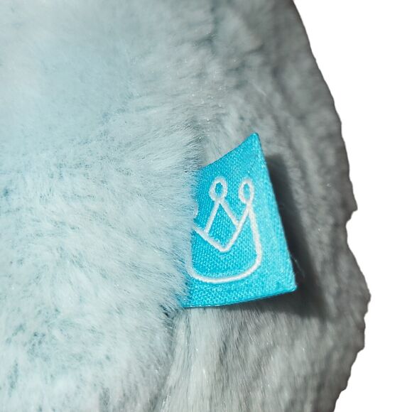 Manhattan Toys Plush Elephant Blue Stuffed Animal Polka Dot Ears 2020 14" - Picture 10 of 11